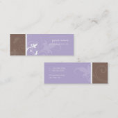 MINI-VISITEKAARTJE:: verve 5 Mini Visitekaartje (Voorkant / Achterkant)