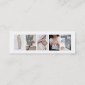 Mini visitekaartjes Instagram foto QR volgers (Achterkant)