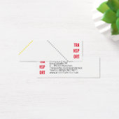 Mini Visitenkarten für Kurierfahrer Mini Visitekaartjes (Bureau)