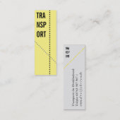 Mini Visitenkarten Mini Visitekaartje (Voorkant / Achterkant)