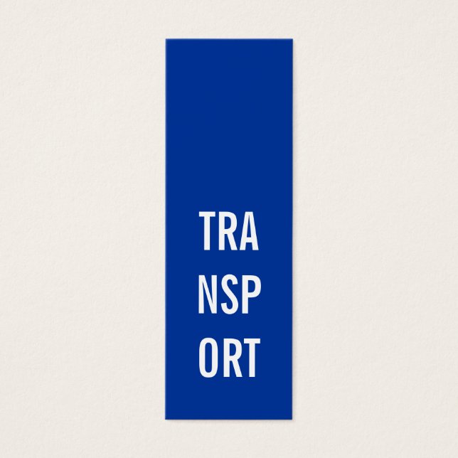 Mini Visitenkarten Mini Visitekaartjes (Voorkant)