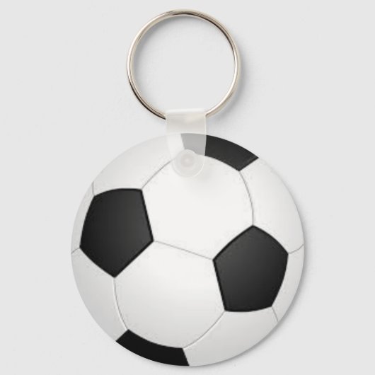 Mini Voetbal Sleutelhanger - Ideaal voor fans & Pl (Voorkant)