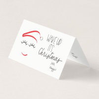 MINI - Wakker worden, het is Kerstmis" wimpers