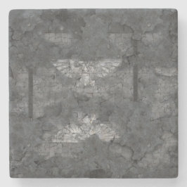 Mini-Wargaming Battlefield-Onderzetters Stenen Onderzetter