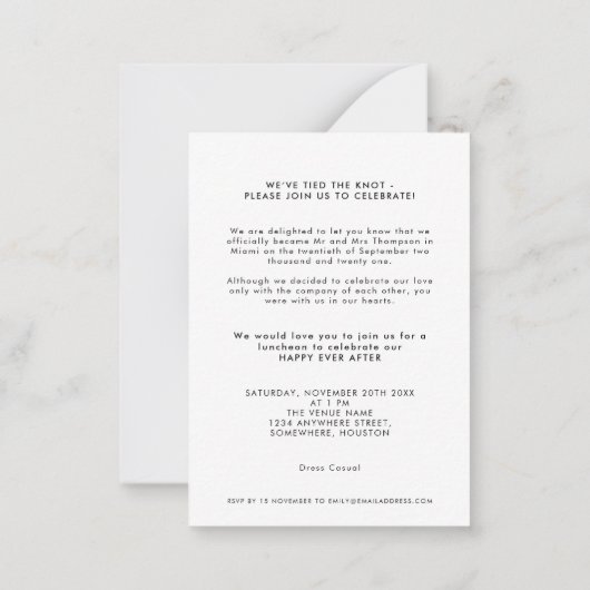 MINI | We hebben de aankondiging van de Foto Uitno (Achterkant)