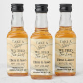 Mini Whiskey Fles Label - Drank Label - Trouwen Likeurfles Etiket (Flessen)