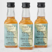 Mini Whiskey Fles Label - Liquor Label - Huwelijk Likeurfles Etiket (Flessen)