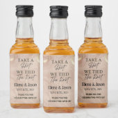 Mini Whiskey Fles Label - Liquor Label - Huwelijk Likeurfles Etiket (Flessen)
