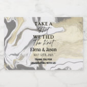 Mini Whiskey Fles Label - Liquor Label - Huwelijk Likeurfles Etiket (Enkel label)