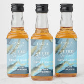 Mini Whiskey Fles Label - Liquor Label - Huwelijk Likeurfles Etiket (Flessen)