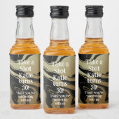 Mini Whiskey Fles Label, Liquor Label - Verjaardag Likeurfles Etiket (Flessen)