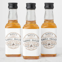 Mini Whiskey Flesje Etiketten