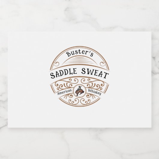 Mini Whiskey Flesje Etiketten (Enkel label)