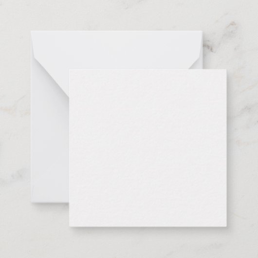 Mini White Certificate of Authenticity for Art  Notitiekaartje (Achterkant)