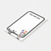 Mini-whiteboard Post-it® Notes (Schuin)