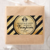 Mini Wine Label Gothic Wedding Favor (Insitu)