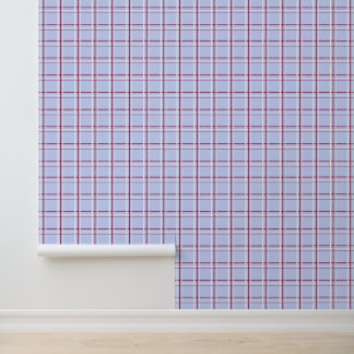 Mini Winter Berries Tartan Schotlandse ruit Behang