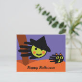 Mini Witch Briefkaart (Staand voorkant)
