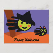 Mini Witch Briefkaart (Voorkant)