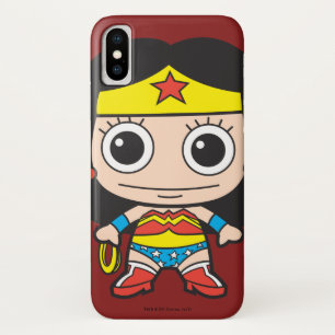 Mini Wonder Woman iPhone X Hoesje