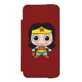 Mini Wonder Woman Incipio iPhone Portemonnee Hoesje (Voorkant Agenda)
