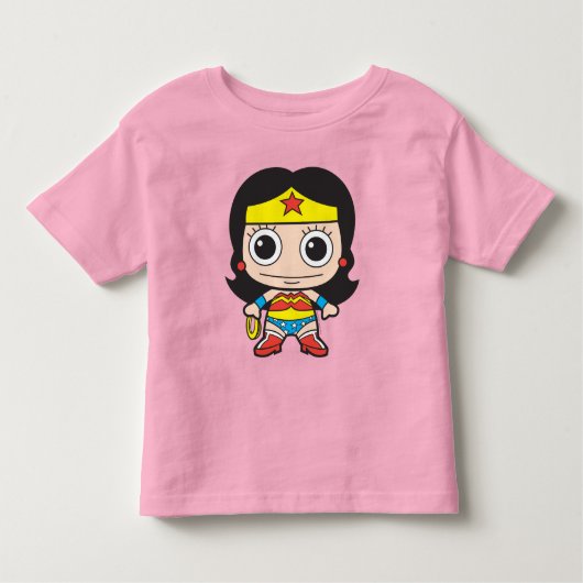 Mini Wonder Woman Kinder Shirts (Voorkant)