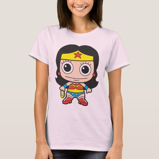 Mini Wonder Woman T-shirt (Voorkant)