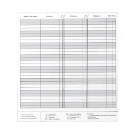 Mini Wrestling Score Pad Notitieblok