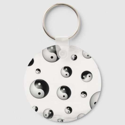 Mini Yin Yang Sleutelhanger (Voorkant)