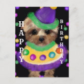 MINI YORKIE POO BRIEFKAART (Voorkant)