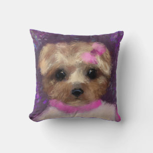MINI YORKIE POO   KUSSEN