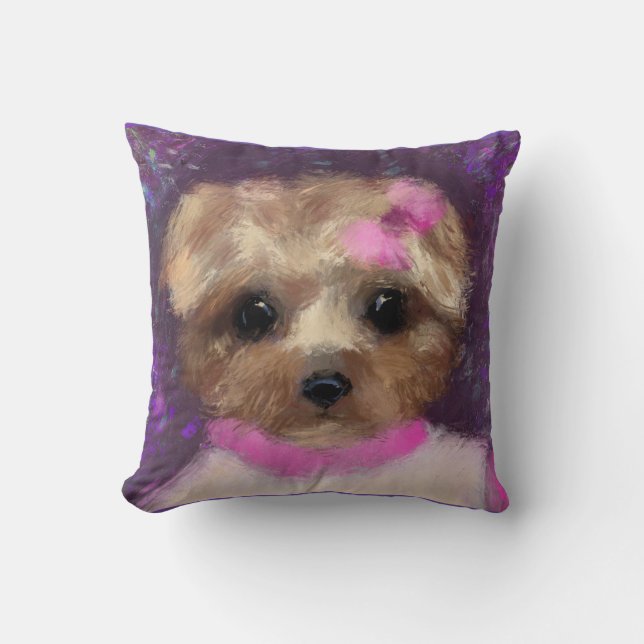 MINI YORKIE POO   KUSSEN (Voorkant)
