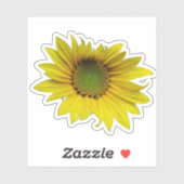 mini zonnebloem sticker (Vel)
