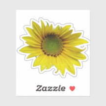 mini zonnebloem sticker