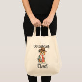 Miniature American Shepherd Dad Tote Bag (Voorkant (product))