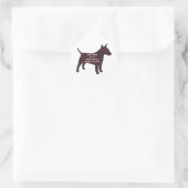Miniature Bull Terrier BFF Sticker (Tas)