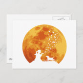 Miniature Bull Terrier Briefkaart (Voorkant / Achterkant)