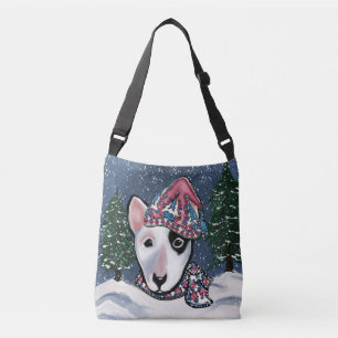 Miniature Bull Terrier Crossbody Tas