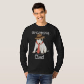 Miniature Bull Terrier Dad T-shirt (Voorkant volledig)