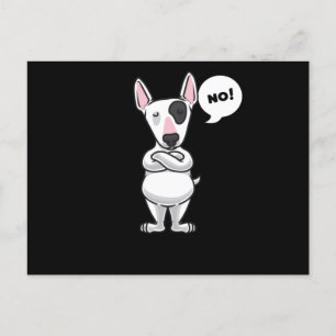 Miniature Bull Terrier Dog Briefkaart