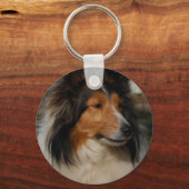 Miniature Collie Sleutelhanger (Voorkant)