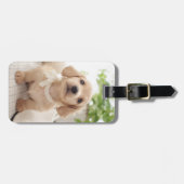 Miniature Dachshund Bagagelabel (Voorkant horizontaal)