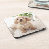 Miniature Dachshund Onderzetter (Linkerzijde)