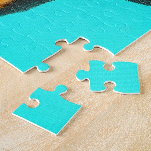 Miniature Dachshund Painting Legpuzzel (Zijkant)