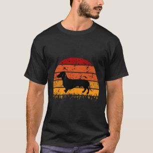 Miniature Dachshund Silhouette T-shirt