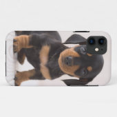 Miniature Dachshund Sitting Case-Mate iPhone Case (Achterkant (horizontaal))