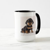 Miniature Dachshund Sitting Mok (Voorkant rechts)