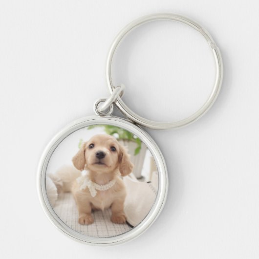 Miniature Dachshund Sleutelhanger (Voorkant)