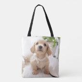 Miniature Dachshund Tote Bag (Achterkant)