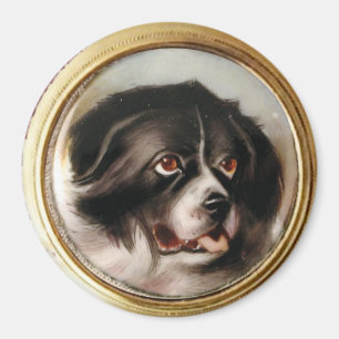 MINIATURE DOG PORTRAITS Newfoundland Magneet